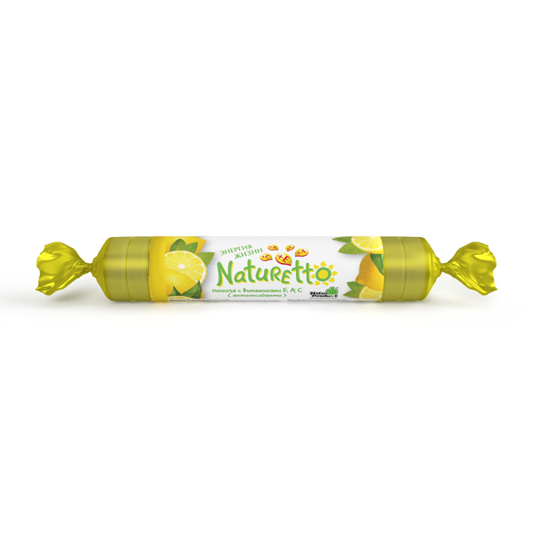 Натуретто витамины+антиоксиданты вкус лимон 39г
