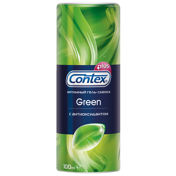 Гель смазка Contex plus green антиоксидант 100мл