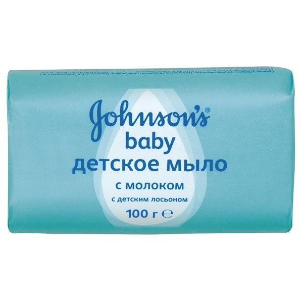 JOHNSON'S BABY (ДЖОНСОНС БЭБИ) Мыло с экстрактом   натурального молока 100г