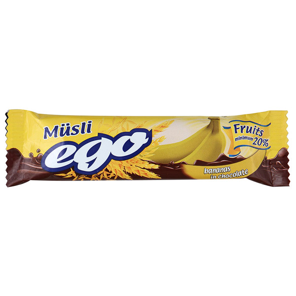 Мюсли Эго банан в шоколаде 25г