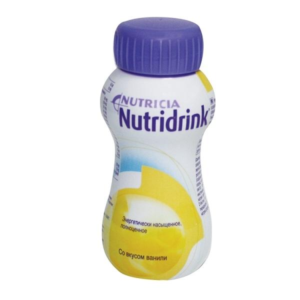 NUTRICIA (НУТРИЦИЯ) Смесь Нутридринк (энтеральное питание) ваниль 200мл