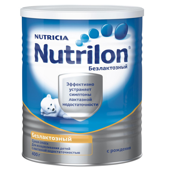 NUTRICIA (НУТРИЦИЯ) Молочная смесь Нутрилон Безлактозный с рождения 400г