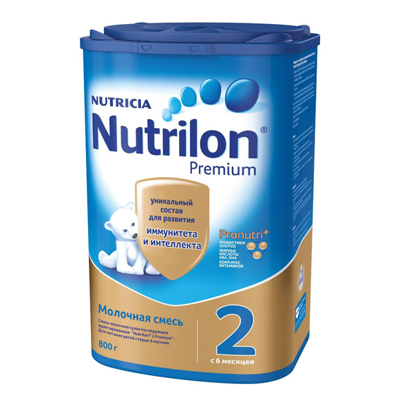 NUTRICIA (НУТРИЦИЯ) Молочная смесь Нутрилон 2 Премиум PronutriPlus с 6  месяцев 800г
