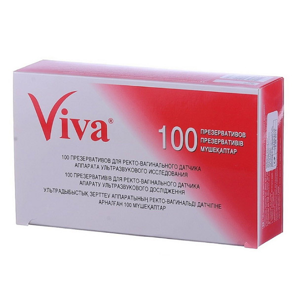 Презервативы Viva д/ректо. вагин. датч. апп. УЗИ модель КХ05 №100