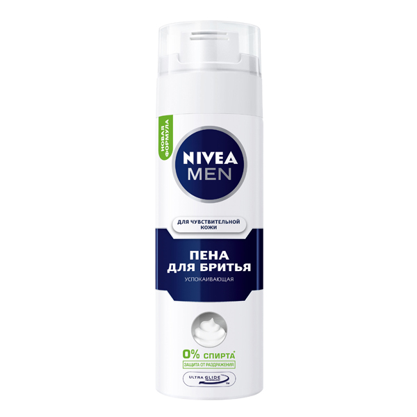NIVEA (НИВЕЯ) Пена для бритья для чувствительной кожи  200мл