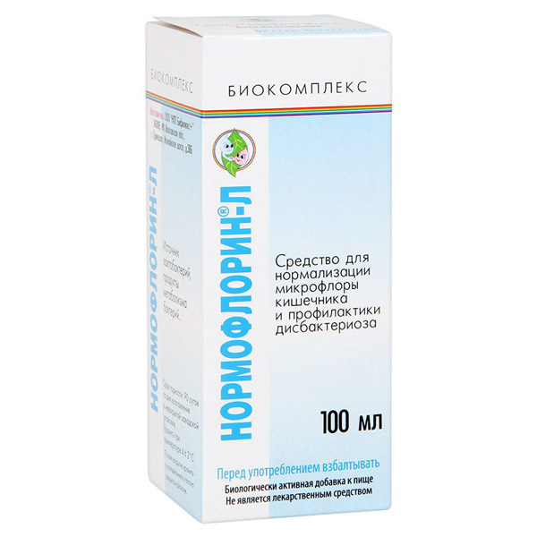 Нормофлорин-Л (жидк. концентрат лактобактерицидный ) 100мл