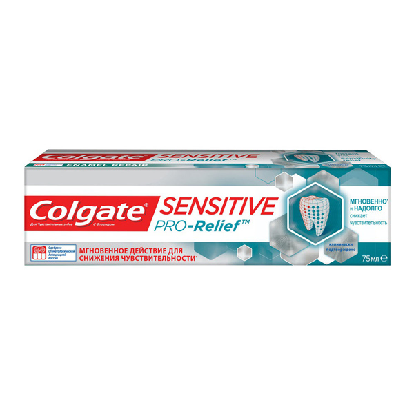 COLGATE (КОЛГЕЙТ) Зубная паста  Sensitive Pro Relief для чувствствительных зубов 75мл