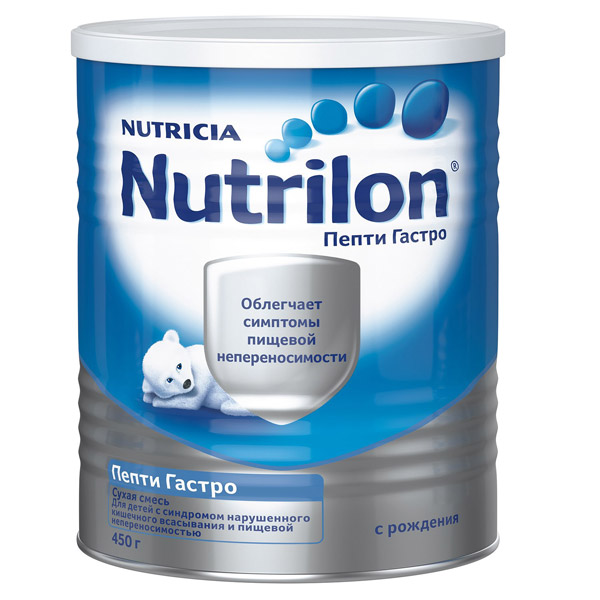 NUTRICIA (НУТРИЦИЯ) Молочная смесь Нутрилон Пепти гастро с рождения 450г
