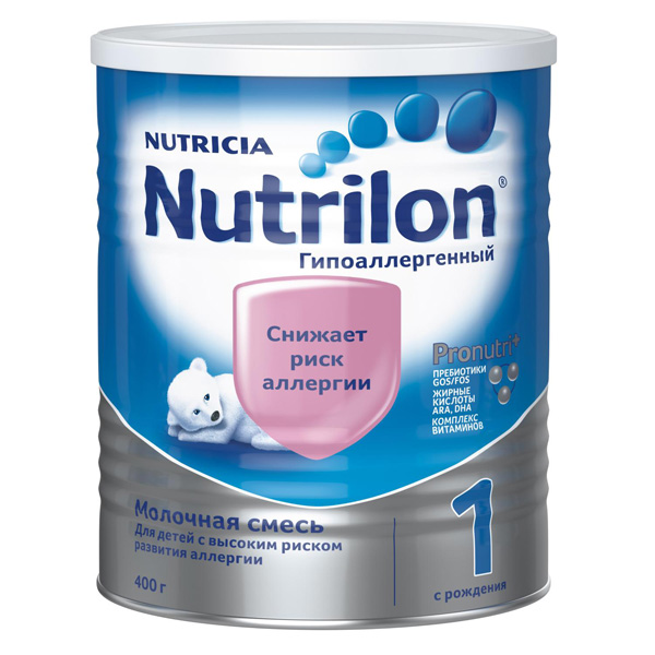 NUTRICIA (НУТРИЦИЯ) Молочная смесь Нутрилон гипоалергенный 1 400г