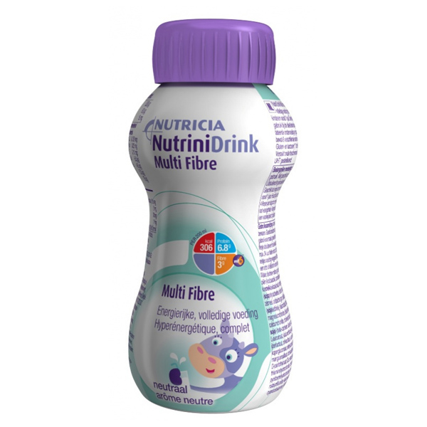NUTRICIA (НУТРИЦИЯ) Смесь Нутринидринк с пищев. волокнами для детей с 1г нейтр. вкус 200мл