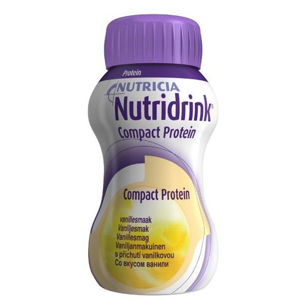 NUTRICIA (НУТРИЦИЯ) Смесь Нутридринк Компакт Протеин (энтеральное питание) ваниль 125мл