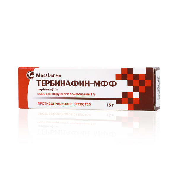 Тербинафин мазь 1% 15г для наружного применения