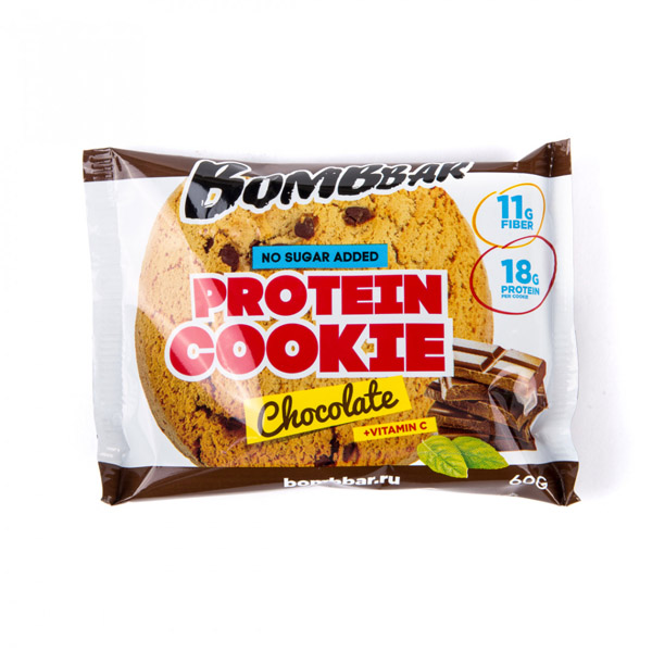 Печенье BOMBAR Protein Cookie шоколад 60г