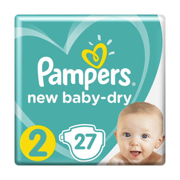 Подгузники Памперс New Baby-Dry 2 (4-8кг) №27
