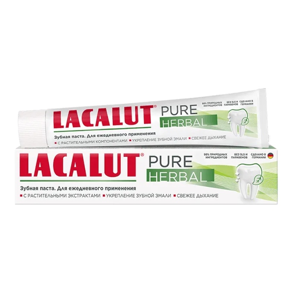 З/п Lacalut Pure Herbal 75мл