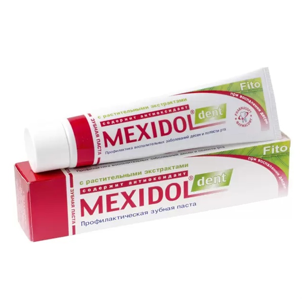 Зубная паста Мексидол дент Фито 100г