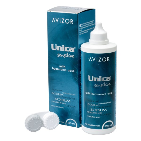 Раствор Авизор Unica Sensitive для чувствительных глаз 350мл