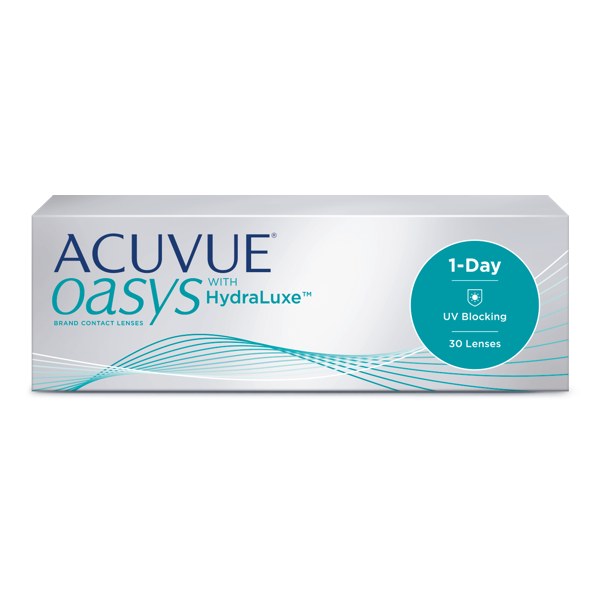 Линзы контактные однодневные Acuvue Oasys with Hydraluxe R 8,5 d -3 №30