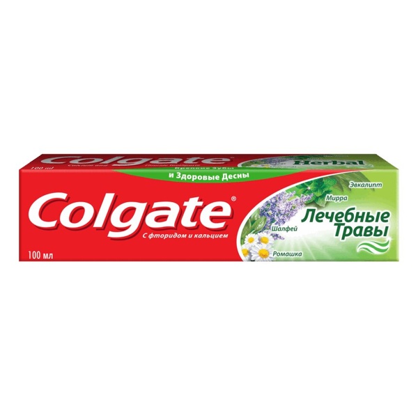 COLGATE (КОЛГЕЙТ) Зубная паста  Лечебные травы 100мл