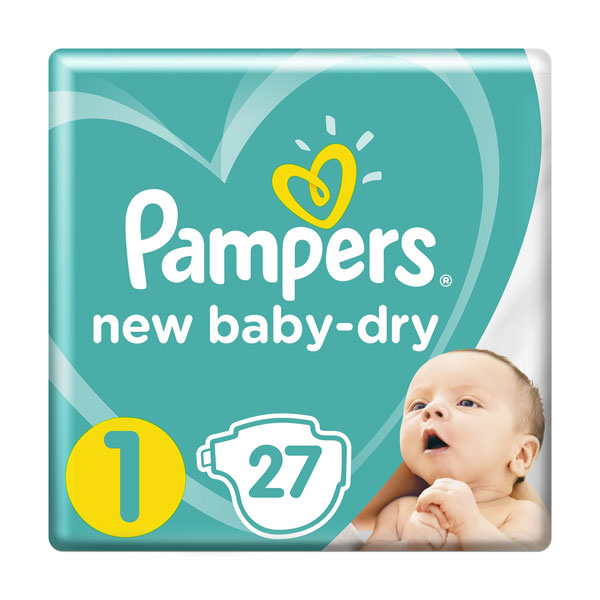 Подгузники Памперс New Baby-Dry 1 (2-5кг) №27