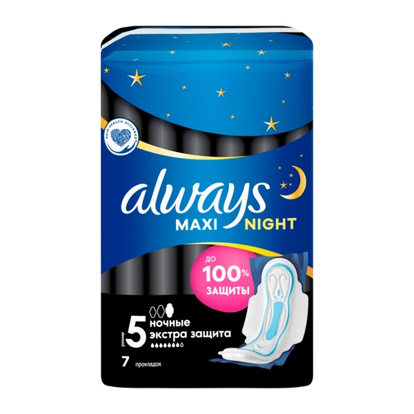 Прокладки Always Maxi Secure Night Extra №7