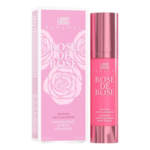 LIBREDERM Rose de rose Крем флюид дневной возрождающий 50мл