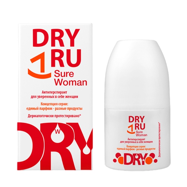 Dry ru Sure Woman дез. антиперс. д/жен. 50мл