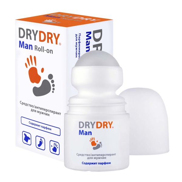 Dry Dry Man Дезодорант антиперспирант для мужчин 50мл