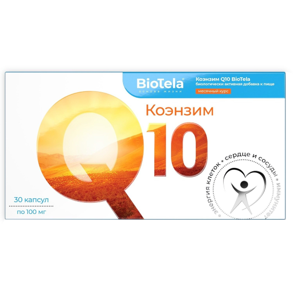 BioTela Коэнзим Q10 капс. №30