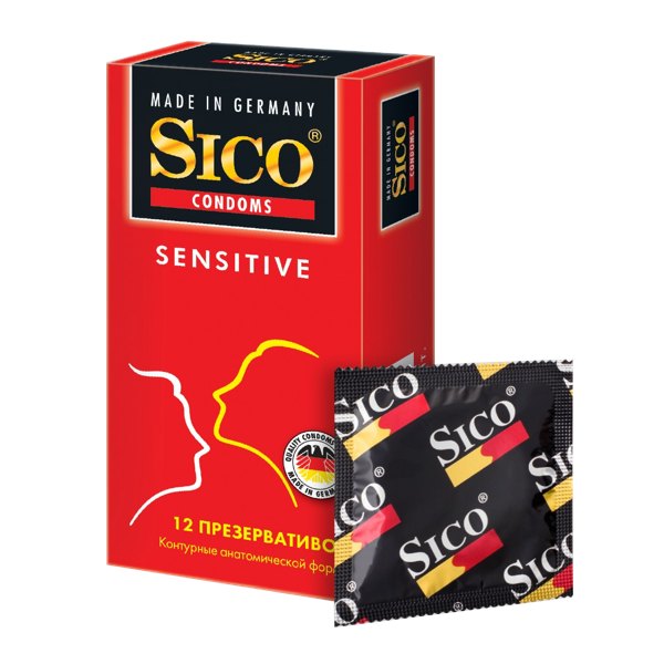 Презервативы Sico sensitive контурные №12