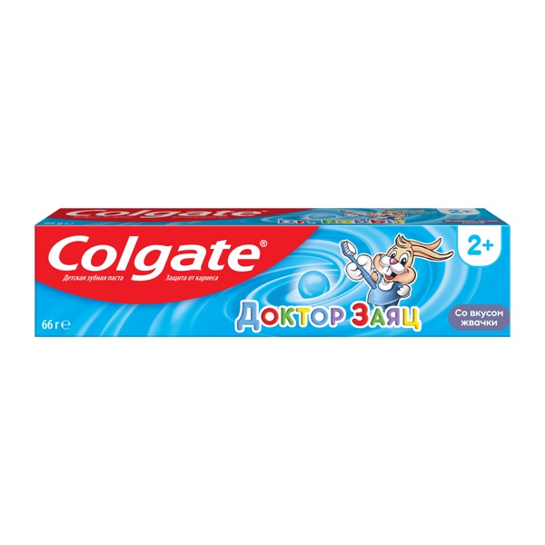 COLGATE (КОЛГЕЙТ) Зубная паста  детская Доктор Заяц со вкусом жевательные  резинки 50мл