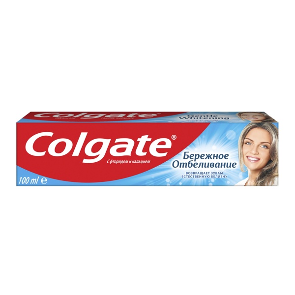 COLGATE (КОЛГЕЙТ) Зубная паста  Бережное отбеливание 100мл