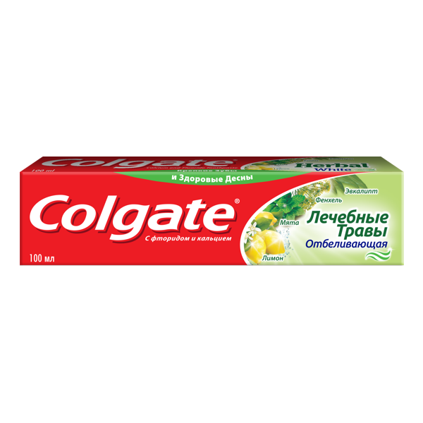COLGATE (КОЛГЕЙТ) Зубная паста  Лечебные травы отбел. 100мл