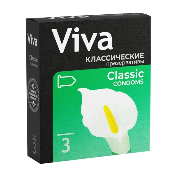 Презервативы Viva классик №3