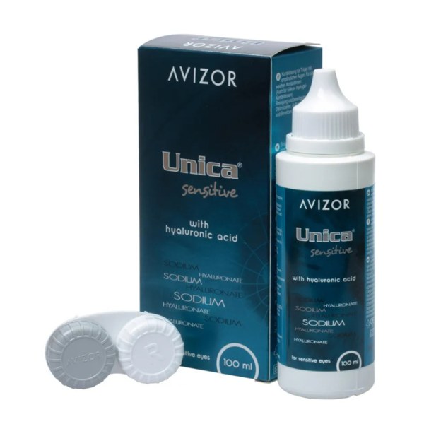 Раствор Авизор Unica Sensitive для чувствительной  глаз 100мл