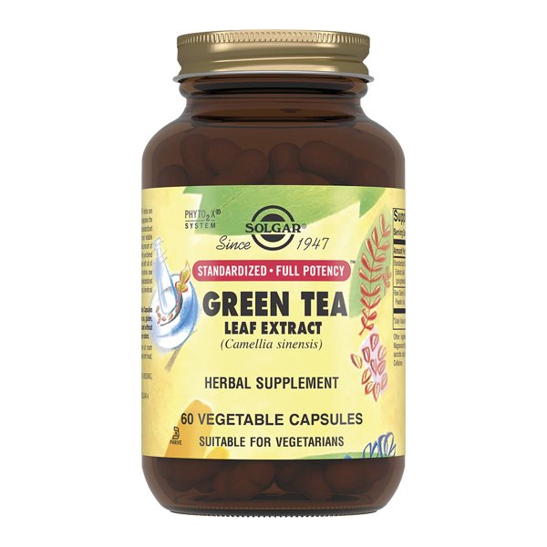 Солгар Зеленый чай экстракт листьев капсулы №60