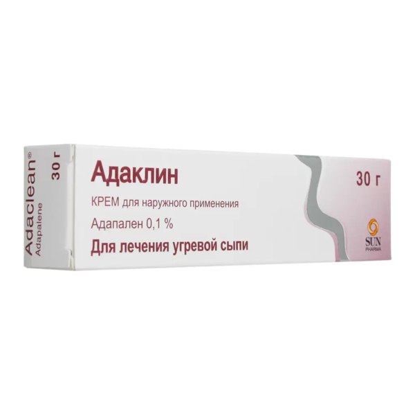 Адаклин крем д/наруж. прим. 0,1% 30г