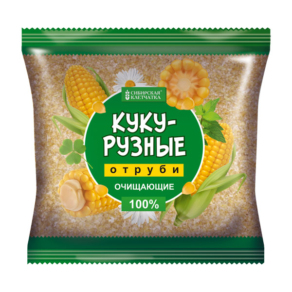 Отруби кукурузные очищающие 180г