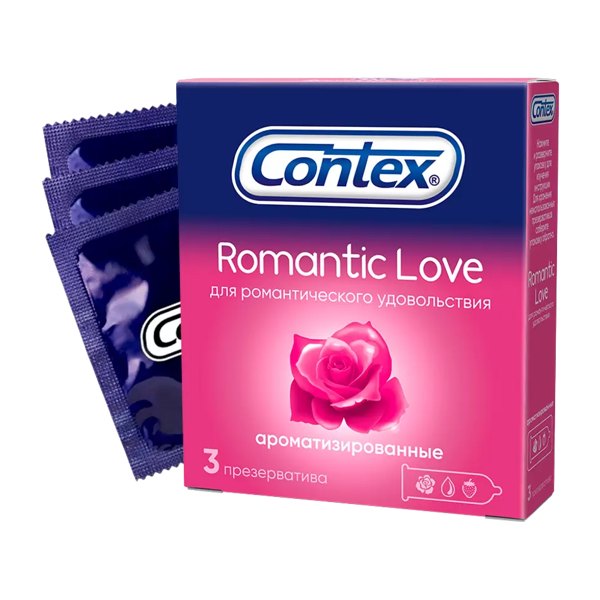 Презервативы Contex Romantic Love (ароматизированные) №3