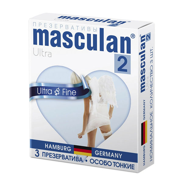 Презервативы Masculan-2У №3 особо тонкие