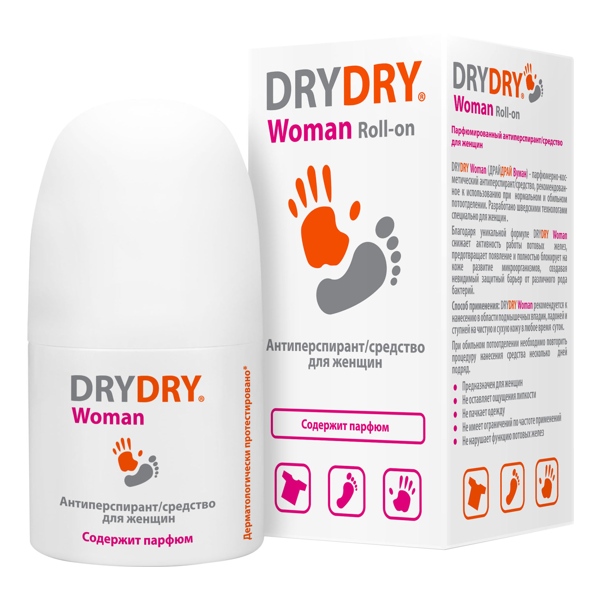 Dry Dry Sure Woman дез. антиперс. д/жен. 50мл