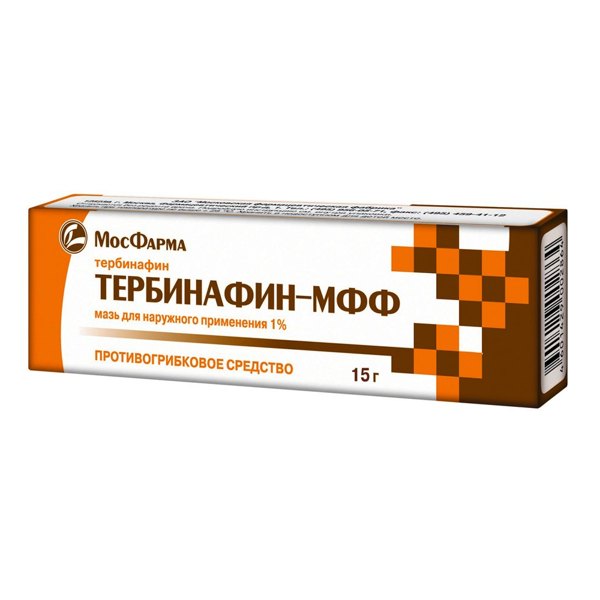 Тербинафин МФФ крем 1% 15г д/наруж. прим.