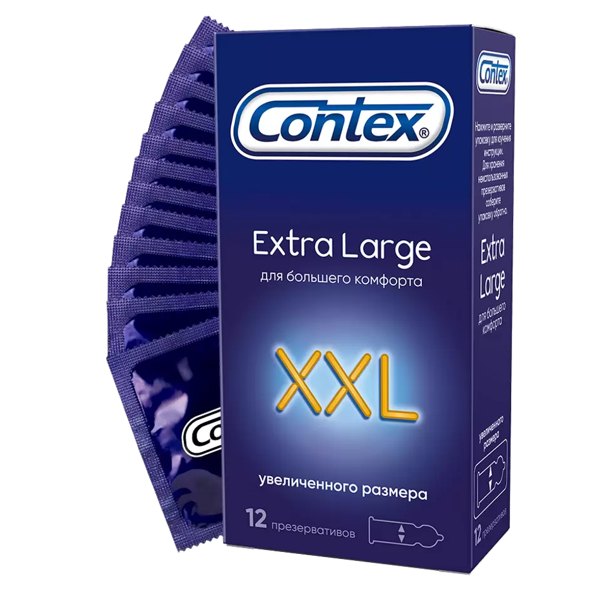 Презервативы Contex Extra Large XXL №12