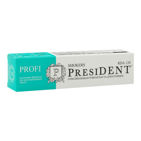 Зубная паста Президент Профи Smokers 50мл
