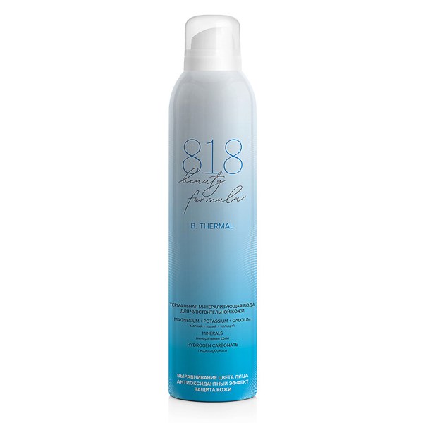 818 Beauty formula Вода термальная минерализующая для чувствительной кожи 300мл