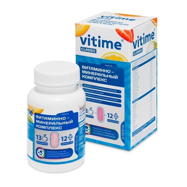 VITime classic Комплекс витаминно минеральный таб. №30