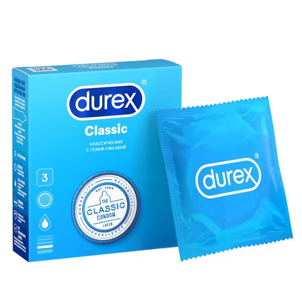 Презервативы Durex Classic №3